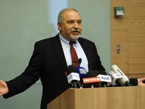 Israeli Defence Minister Avigdor Lieberman (Twitter)