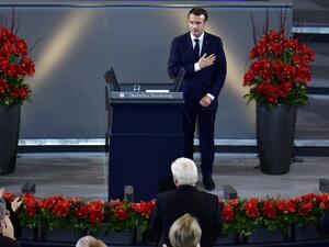 French President Emmanuel Macron (AFP)