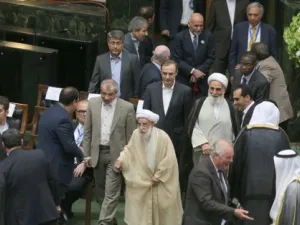 Iran’s parliament approved a tweaked draft law against funding terrorism  (Twitter)