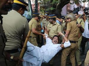 Kerala brought to standstill after women enter Sabarimala temple (Twitter)
