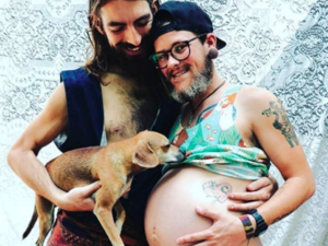 Wyley Simpson with partner (Twitter)