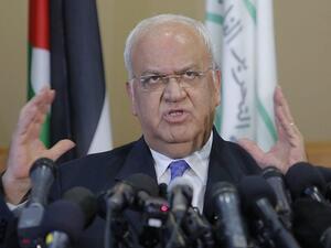 Chief Palestinian negotiator Saeb Erekat (Twitter)