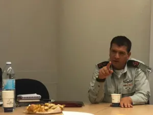 Maj. Gen. Aharon Haliva (R)  (Twitter)