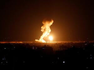 Israel's new air raids (Twitter)