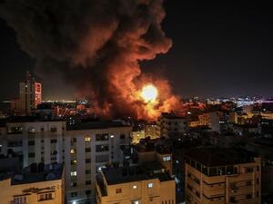 New bombing now in Gaza  (Twitter)