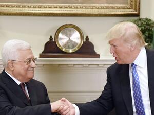  'Deal of the Century', Abbas with Donald Trump  (Twitter)