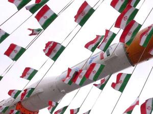 After launch in Iran the satellite failed to reach the required speed after detachment from the rocket and so did not make orbit (Twitter)