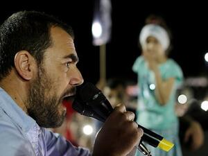 Leader of protests over economic woes in Morocco’s Rif region, Nasser Zafzafi (Twitter)