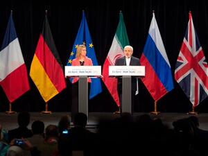 European Union members including Britain, France and Germany have said they will continue to abide by the Iran nuclear deal (Twitter)