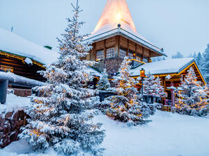 Santa claus village lapland finland (Shutterstock)