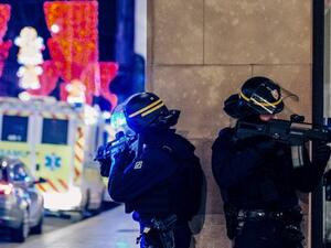 A shooting at the Christmas market of Strasbourg (Twitter)