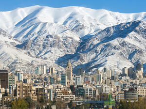 Winter Tehran view  (Shutterstock)	