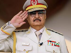 Libyan strongman Khalifa Haftar (Twitter)