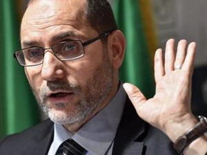 leader of the Movement of Society for Peace Abderrazak Makri says he is no longer interested in running for the presidential  race slated on 18 April (Twitter)