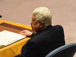 Palestinian President Mahmoud Abbas (Twitter)