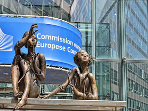  Modern office of European Commission in European Quarter of Brussels (Shutterstock)