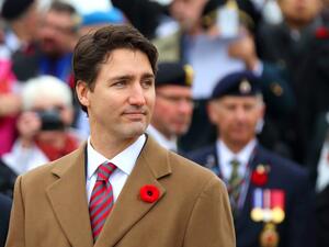 Canadian Prime Minister Justin Trudeau (Shutterstock)