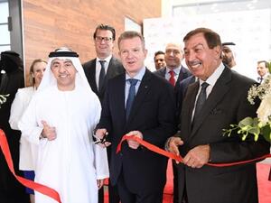 During the INFINITI Sharjah Center Opening.