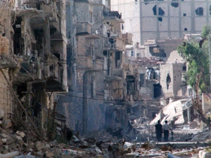 "The project will cover 20 villages in the region. Each of these villages was chosen due to the high level of destruction suffered during battles between the government and the opposition, before the region was liberated." (AFP/File photo) 
