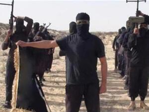 A file photo of Sinai Province militants in northern Egypt. (AFP/File)