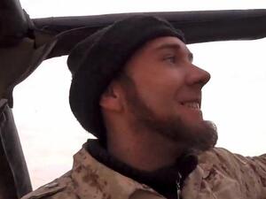 The American fighter in Syria. 