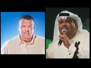 Nabil following the weight loss (L) and before.
