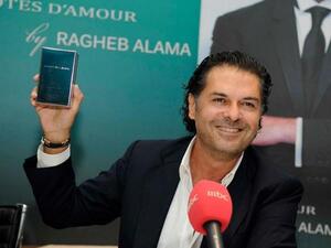 Ragheb Alama goes on the promotion trail.