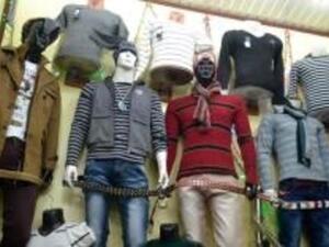 Yemen's men go gaga for good clothes shops.