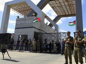 The Rafah border, linking Egypt and Gaza. (AFP)