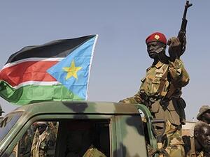 A soldier in South Sudan. (AFP/ Simon Maina)
