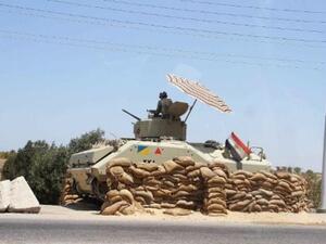  مدرعة مصرية في رفح