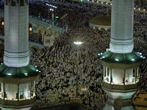 المسجد الحرام في مكة المكرمة. 