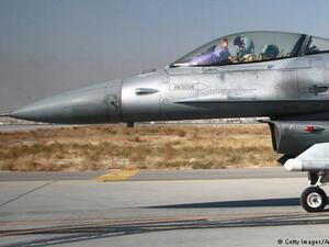 Afghanistan US-Kampfjet F16 in Baghram. (AFP/ File)