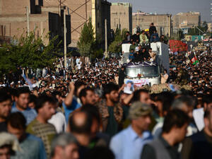 Afghan protesters shout against the Islamic State group following a mosque attack that killed 33 people. (AFP/ File)