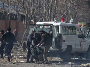  انفجار سيارة إسعاف مفخخة في وسط كابول