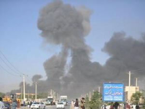 انفجار ضخم وقع قرب السفارة الأمريكية يهز وسط كابل