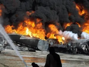 تم إحراق أكثر من 170 شاحنة إمدادات منذ مطلع تشرين الأول