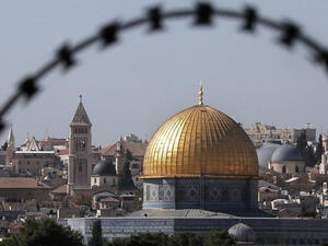 Jewish groups asked on Muslims to leave East Jerusalem’s flashpoint Al-Aqsa Mosque compound on Friday to allow them to mark the Jewish Passover holiday. (AFP/ File Photo)