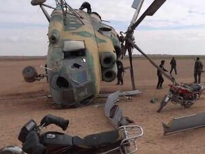 سقوط مروحية إنقاذ تابعة للقوات البحرية بولاية تيبازة