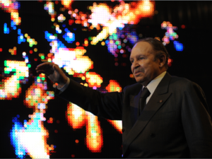  Algeria's ailing leader Abdelaziz Bouteflika informed the Constitutional Council he is resigning in a move that is to take effect on April 2, 2019, state television said.  (Fayez Nureldine / AFP)