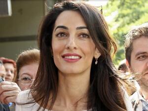 Human rights lawyer Amal Clooney has agreed to represent former President Mohamed Nasheed. (Image: Twitter)