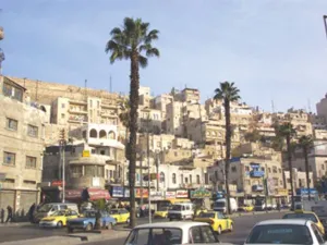 مشهد من العاصمة الاردنية عمان