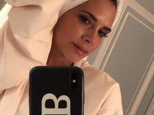 Victoria Beckham, as the mum of four shared some candid Instagram selfies from her plush bathroom (Instagram)