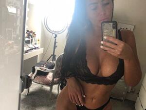 She's never been afraid to show off her famous figure. And Lauren Goodger treated her fans to quiet the eyeful as she stripped off for a series of selfies in just her lingerie on Friday (Instagram) 