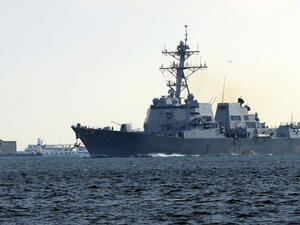 Missiles fired from Yemen targeted a US warship for the second time in a week. 