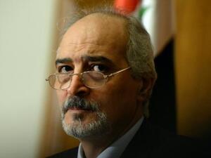 Bashar al-Ja’afar, Syria's envoy to the UN. (AFP/File) 