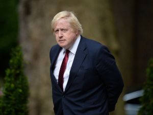 Former mayor of London Boris Johnson walks to 10 Downing Street in central London on July 13, 2016. (AFP/Oli Scarff)