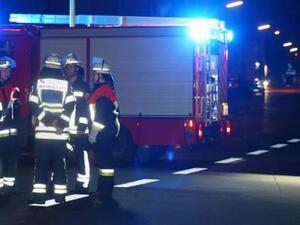 Emergency services arrive at scene of train attack in Germany. (Twitter) 
