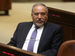 Former Israeli foreign minister and ultra-nationalist MP Avigdor Lieberman is seen during a session of the Israeli parliament on May 30, 2016. (AFP/File) 