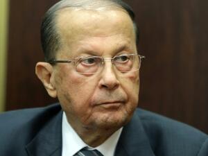 Aged 81, Lebanese member of parliament and ex-general Michel Aoun is a controversial figure. (AFP/Joseph Eid)